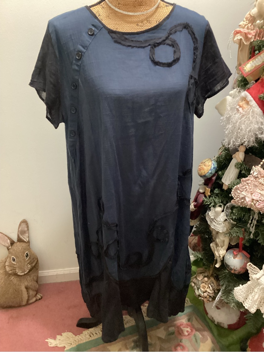 Peacock Ways Boho Dress